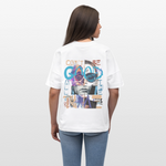 Valtheris, Zombie, 1st | Blaster, Oversize Bio T-Shirt, Unisex - Weiß
