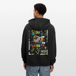 Shahzada, Kassetten, 1st | Freshhood, Oversized Unisex Hoodie - Anthrazit