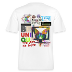 Orvathar, Fernseher, 1st | Essential, Relaxed Fit Unisex Bio T-Shirt - Weiß