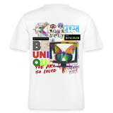 Orvathar, Fernseher, 1st | Essential, Relaxed Fit Unisex Bio T-Shirt - Weiß