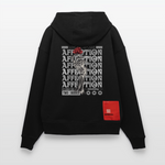Zeusun, Rose, 1st | Heavyweight Oversized Bio Hoodie, Unisex - SOLID BLACK