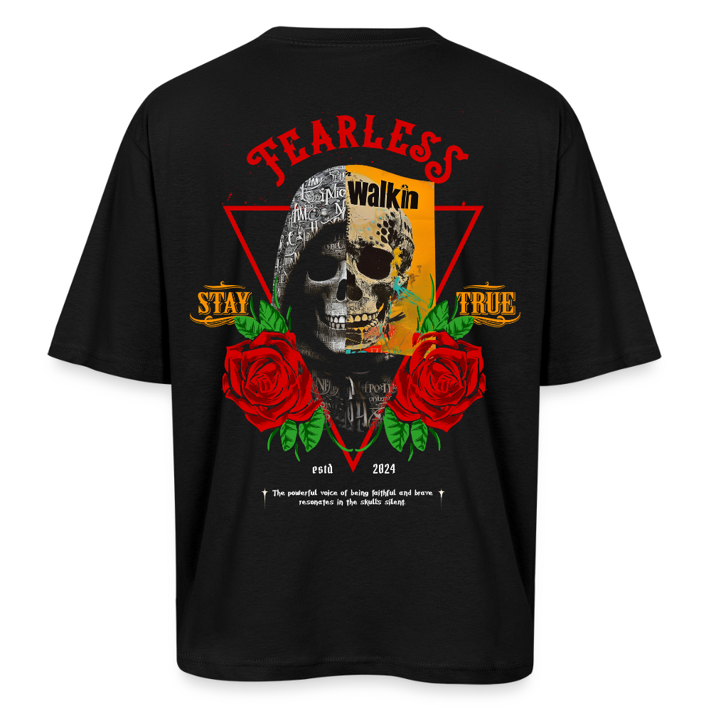 Şoreşvan, Totenkopf, 1st | Breezy, Oversized Unisex T-Shirt - Schwarz