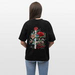 Loreley, Rose, 1st | Blaster, Oversize Bio T-Shirt, Unisex - Schwarz