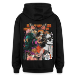 Qareen, Sonnenbrille, 1st | Freshhood, Oversized Unisex Hoodie - Schwarz
