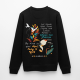 Arwa, Taube, 1st | Roller, Unisex Bio-Sweatshirt - Schwarz