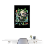 Persephi, Totenkopf, 1st | Poster 60x90 cm - Weiß