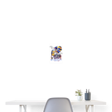 Vorthalos, Skelet, 1st | Poster 20x30 cm - Weiß