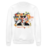 Sylvaris, Gesichter, 1st | Roller, Unisex Bio-Sweatshirt - Weiß