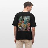 Tangaroa , Skelet, 1st | Blaster, Oversize Bio T-Shirt, Unisex - Schwarz