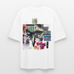 Saturnion, Raabe, 1st | Blaster, Oversize Bio T-Shirt, Unisex - Weiß
