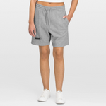 Unisex Bio Joggingshorts Trainer - Grau meliert