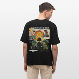 Hermesan, Kindheit, 1st | Blaster, Oversize Bio T-Shirt, Unisex - Schwarz