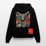Nezha, Drache, 1st | Heavyweight Oversized Bio Zip Hoodie, Unisex - SOLID BLACK