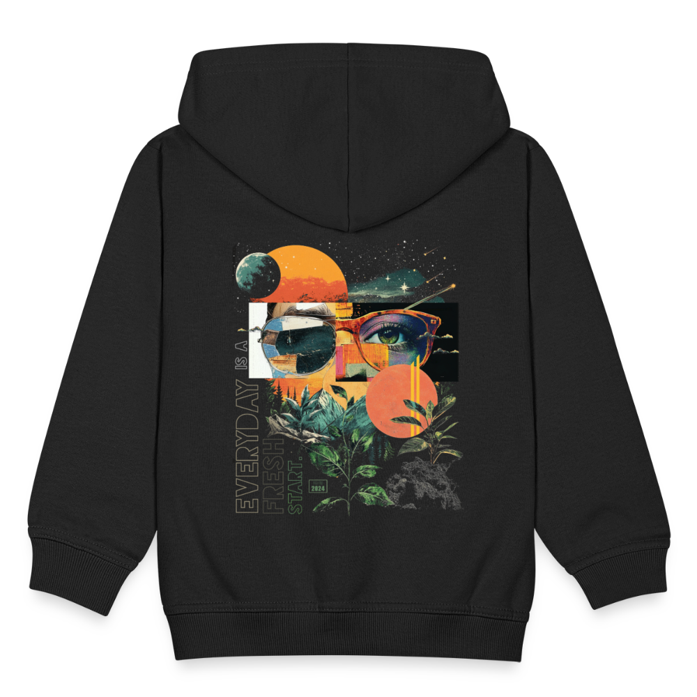 Izanagi, Sonnenbrille, 1st | Kinder Zip Hoodie - Schwarz