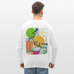 Draganis, Ameisen, 1st | Roller, Unisex Bio-Sweatshirt - Weiß