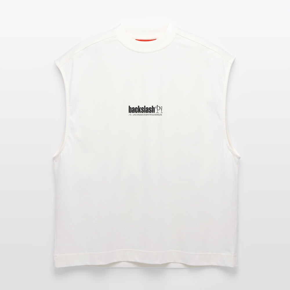 Vaelthorn, Berge, 1st | Heavyweight Oversized Bio Tank Top, Unisex - OFF WHITE