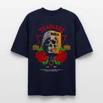 Şoreşvan, Totenkopf, 1st | Blaster, Oversize Bio T-Shirt, Unisex - Navy
