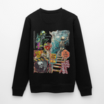 Tangaroa , Skelet, 1st | Roller, Unisex Bio-Sweatshirt - Schwarz