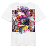 Callistara, Frau, 1st | Teenager Bio T-Shirt - Weiß