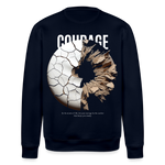 Şêwqî, Donut, 1st | Roller, Unisex Bio-Sweatshirt - Navy