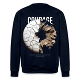 Şêwqî, Donut, 1st | Roller, Unisex Bio-Sweatshirt - Navy