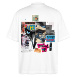 Saturnion, Raabe, 1st | Blaster, Oversize Bio T-Shirt, Unisex - Weiß