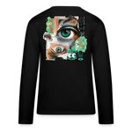 Siegfried, Augen, 1st | Teenager Langarmshirt - Schwarz