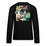 Siegfried, Augen, 1st | Teenager Langarmshirt - Schwarz