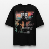 Erosan, Fenster, 1st | Blaster, Oversize Bio T-Shirt, Unisex - Schwarz