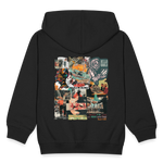 Aurelion, Office, 1st | Kinder Zip Hoodie - Schwarz