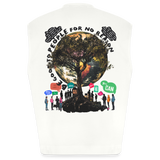 Thalvion, Baum, 1st | Heavyweight Oversized Bio Tank Top, Unisex - OFF WHITE