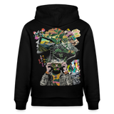 Oceani, Berge, 1st | Cruiser, Unisex Bio-Hoodie - Schwarz