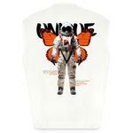 Lunaris, Astronaut, 1st | Heavyweight Oversized Bio Tank Top, Unisex - OFF WHITE