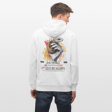 Eldamar, Schlange, 1st | Cruiser, Unisex Bio-Hoodie - Weiß
