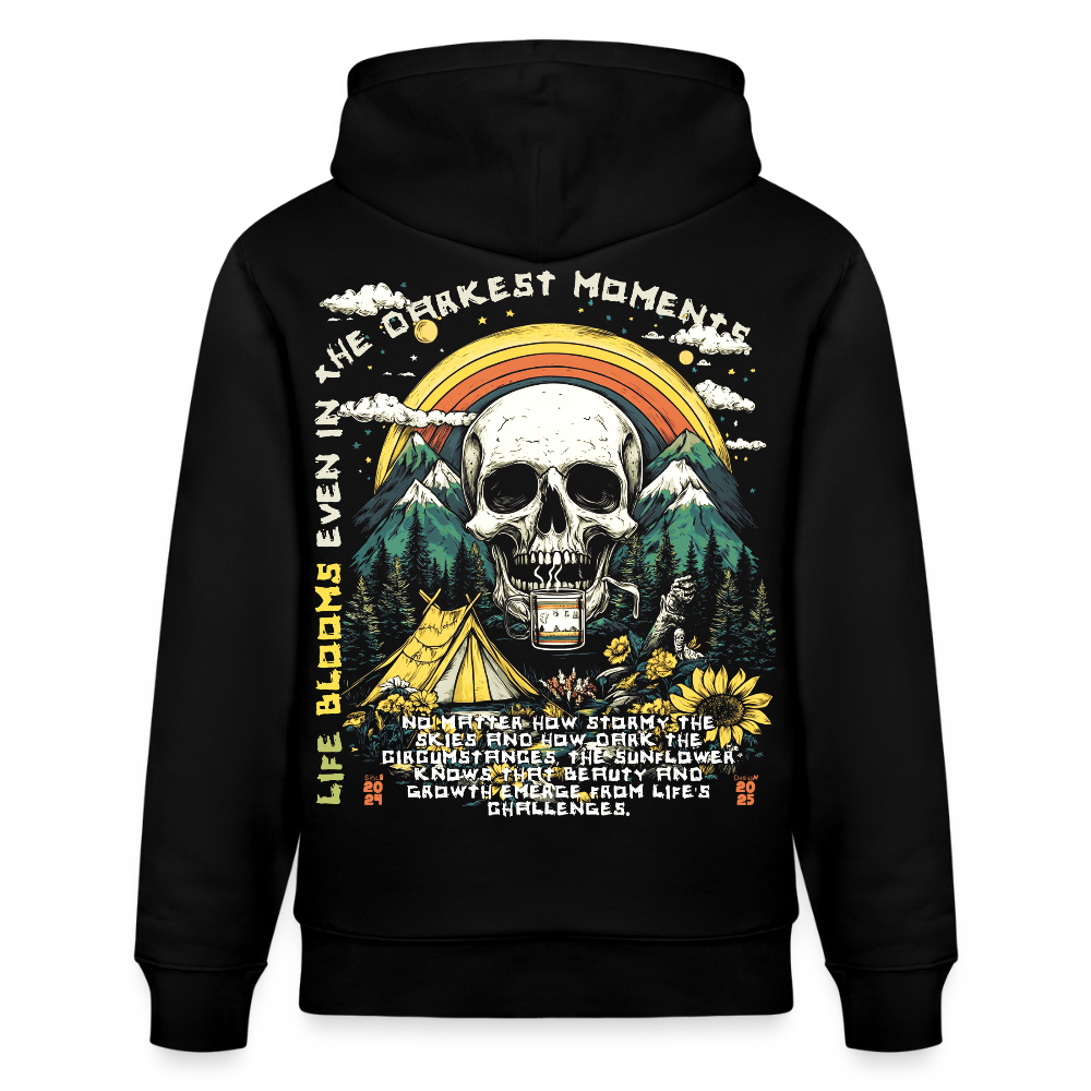 Panian, Berge, 1st | Cruiser, Unisex Bio-Hoodie - Schwarz