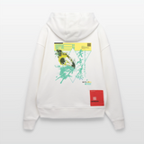 Solvatrix, Schmetterling, 1st | Heavyweight Oversized Bio Hoodie, Unisex - OFF WHITE