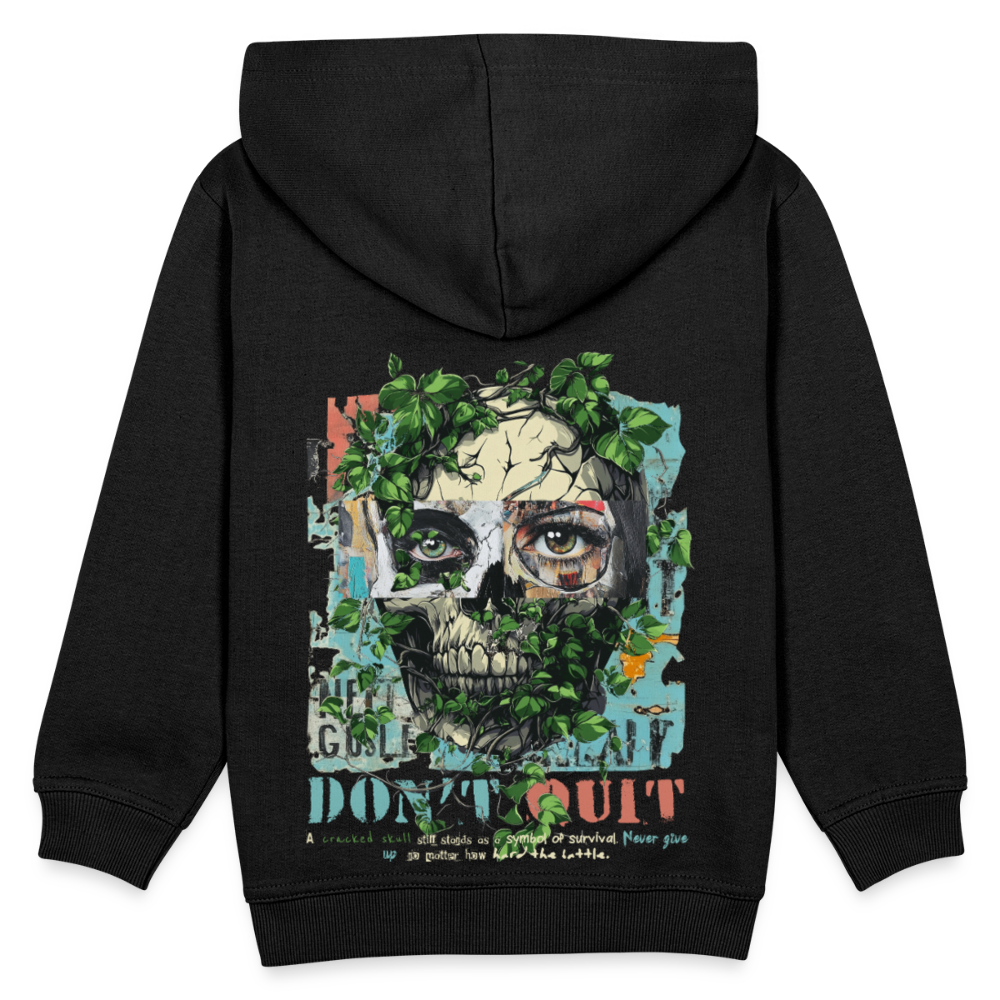 Persephi, Totenkopf, 1st | Kinder Hoodie - Schwarz