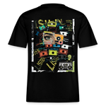 Orphean, Reh, 1st | Essential, Relaxed Fit Unisex Bio T-Shirt - Schwarz