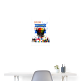 Jovareth, Astronaut, 1st | Poster 40x60 cm - Weiß