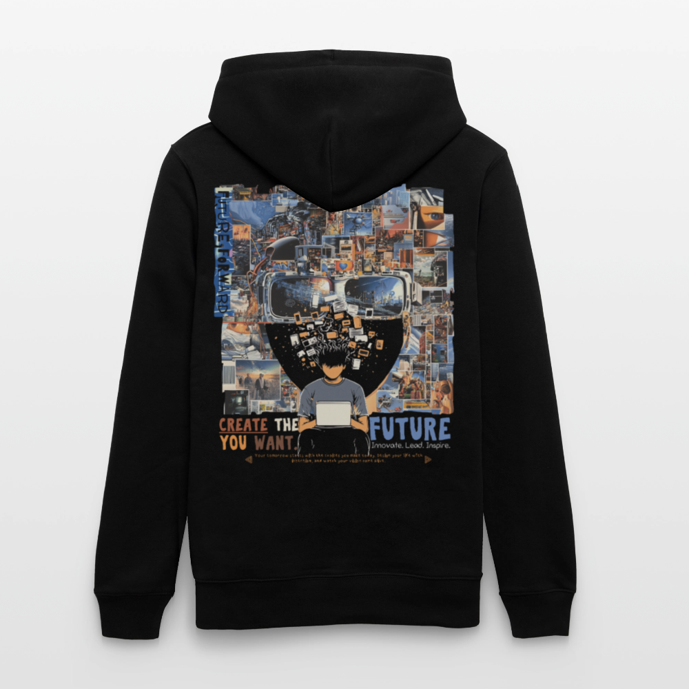 Sakhr, Informatik, 1st | Cruiser, Unisex Bio-Hoodie - Schwarz