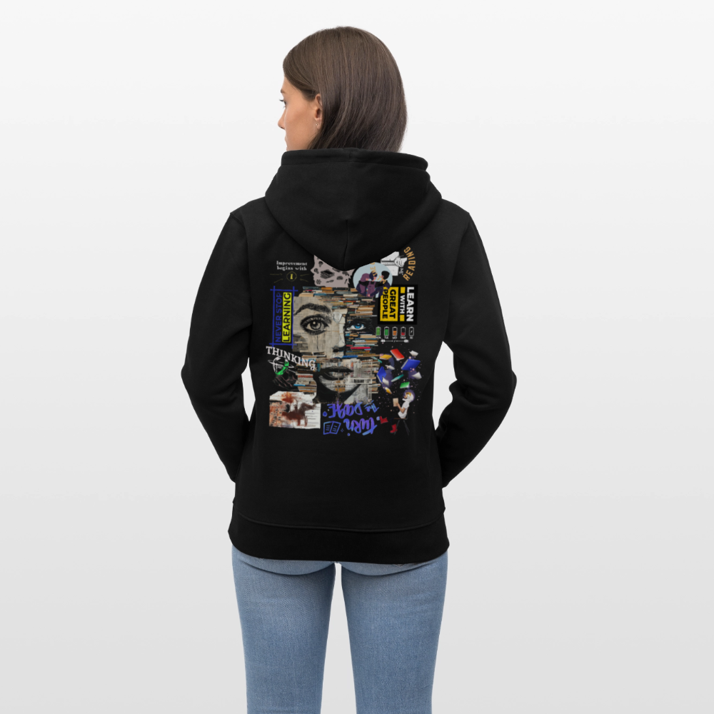 Tianlong, Gesicht, 1st | Cruiser, Unisex Bio-Hoodie - Schwarz