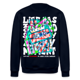Raijin, Kassetten, 1st | Roller, Unisex Bio-Sweatshirt - Navy