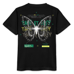 Hesinkar, Schmetterling, 1st | Kinder Bio T-Shirt - Schwarz