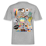 Nytheris, Waage, 1st | Essential, Relaxed Fit Unisex Bio T-Shirt - Grau meliert