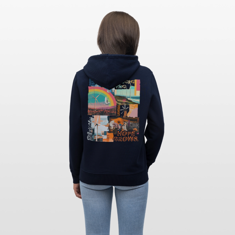 Nyxaris, Windmühle, 1st | Cruiser, Unisex Bio-Hoodie - Navy