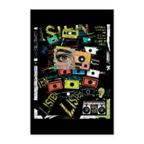 Shahzada, Kassetten, 1st | Poster 60x90 cm - Weiß