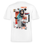 Celestrion, Cyborg, 1st | Essential, Relaxed Fit Unisex Bio T-Shirt - Weiß