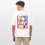 Vesperion, Frau, 1st | Blaster, Oversize Bio T-Shirt, Unisex - Weiß