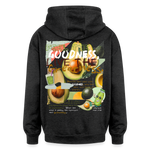 Daeva, Avocado, 1st | Freshhood, Oversized Unisex Hoodie - Anthrazit