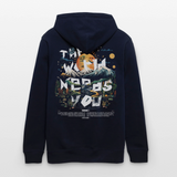 Ereshkigal, Berge, 1st | Cruiser, Unisex Bio-Hoodie - Navy